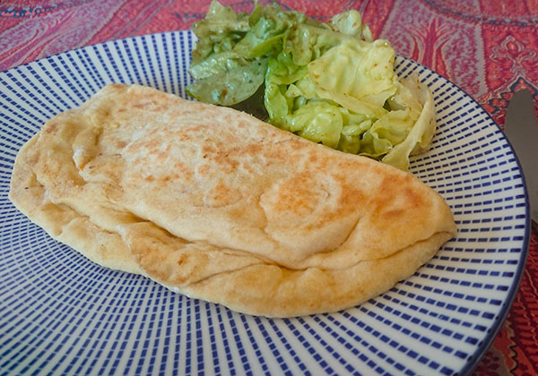 nan servi sur assiette